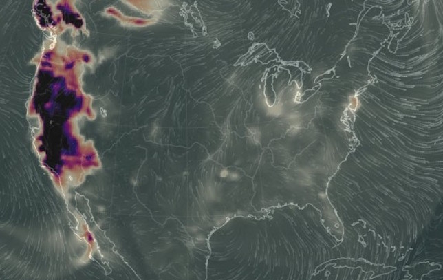 Carbon Monoxide explosion on west coast of America may be precursor to major earthquake