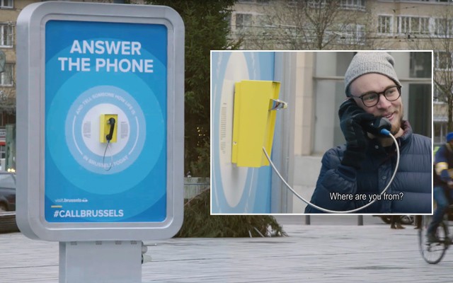 CallBrussels advertising campaign 2 months prior to terrorist attacks