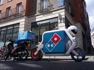Robot pizza delivery guys unveiled by Domino's