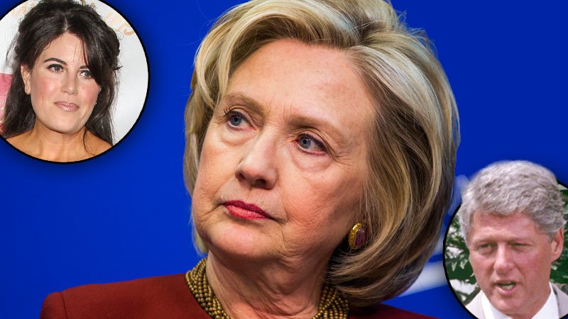 Monica Lewinsky and Hillary Clinton