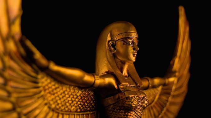 Egyptian Godess ISIS discovered in India