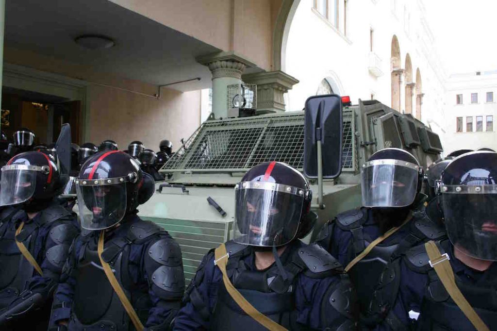 US cops prepare for civil unrest and bulk up on riot gear