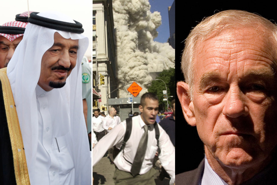Ron Paul says the U.S. needs to recalibrate its relationship with Saudi Arabia following revelations that they may have been involved in orchestrating the 9/11 attacks
