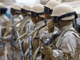 Saudi troops