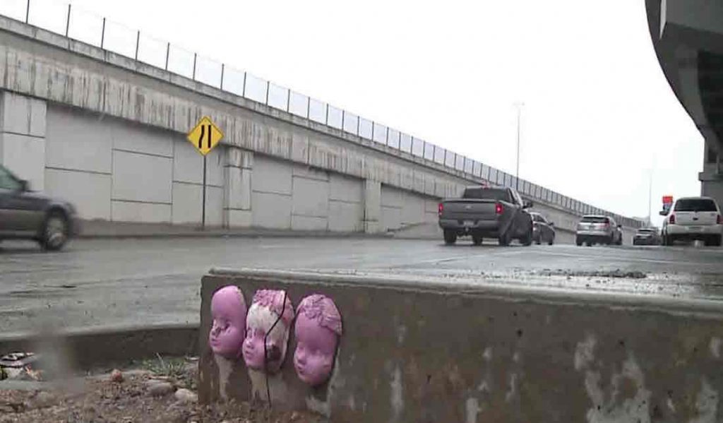 Eerie unexplained baby faces appear near Denver airport