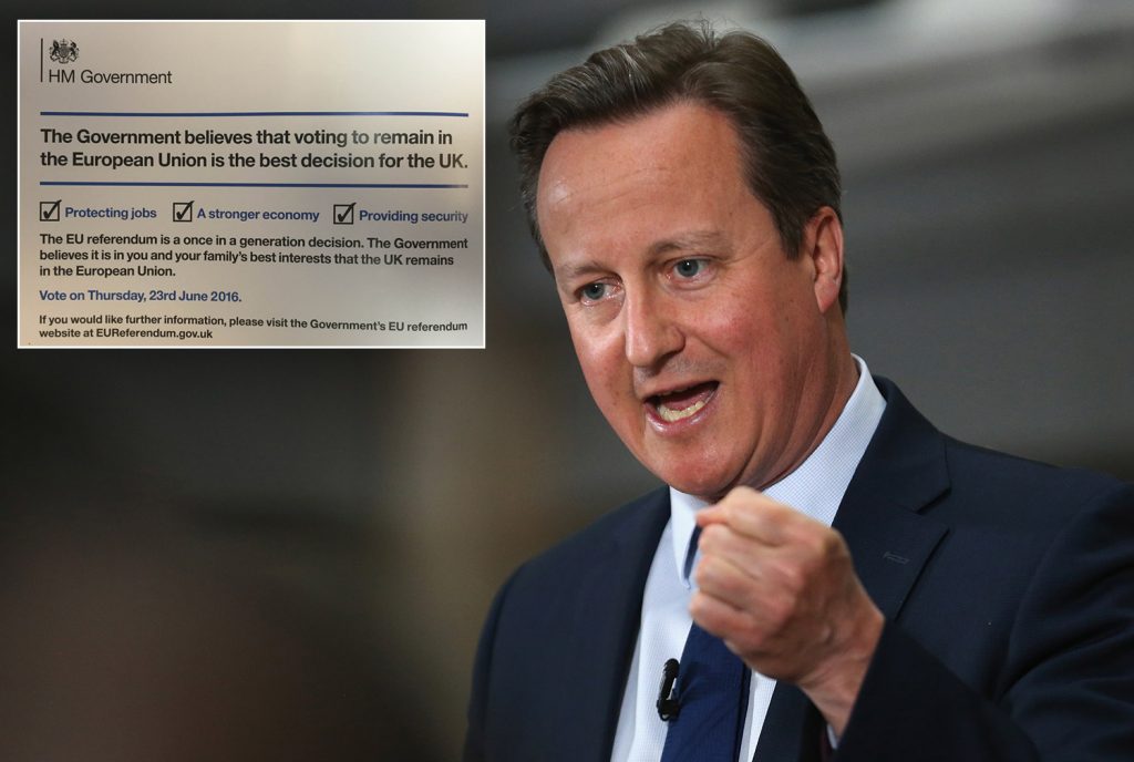 Angry Voters Return EU 'Propaganda' Leaflets Back To Downing Street