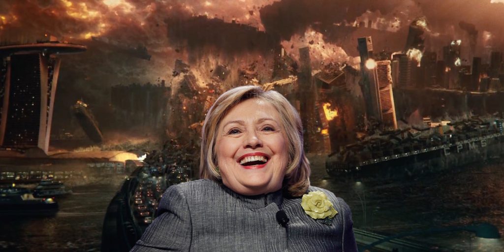 New Independence Day: Ressurgence movie reveals Hillary Clinton's plans as next U.S. president