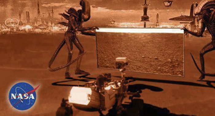 Mars aliens