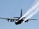 An aircraft has been caught dumping metallic fibers across America