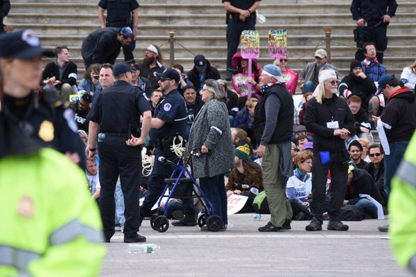 Hundreds Arrested At ‘Democracy Spring’ Sit-In At The US Capitol