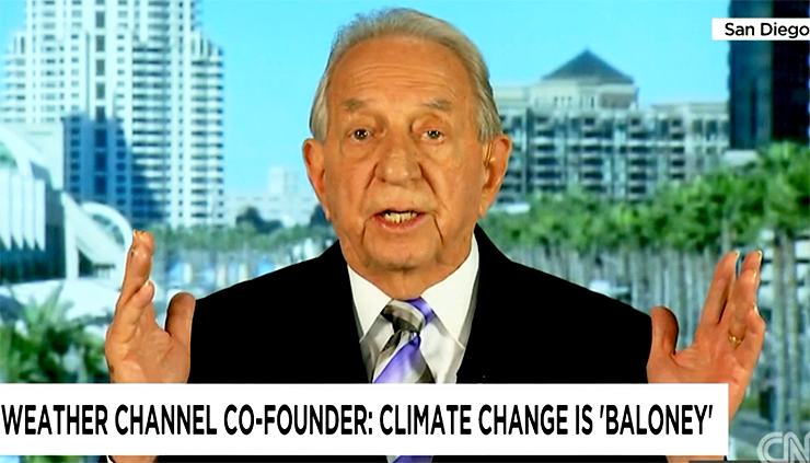 Weather Channel co-founder says science on global warming is completely false
