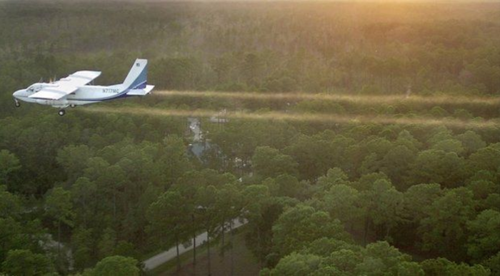 Mass ariel spraying of mosquitoes linked to increase in autism amongst population