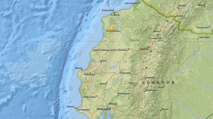 6.7 Magnitude Earthquake Rattles Ecuador