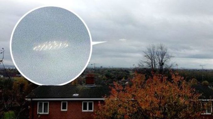 British fighter jet caught battling UFO in UK