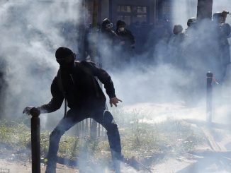 May Day demonstration