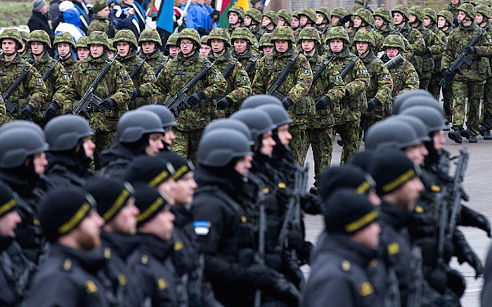 NATO sends troops to Russian border in largest ever military build-up since World War 2
