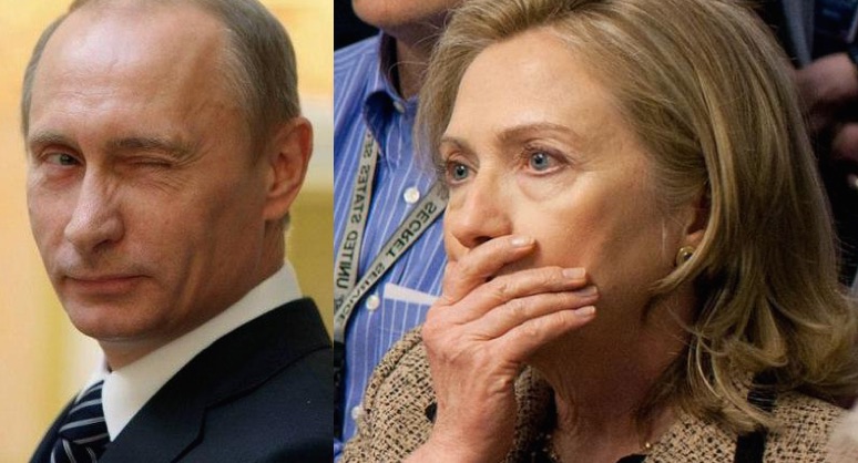 President Putin may be on the verge of destroying Hillary Clinton's political career