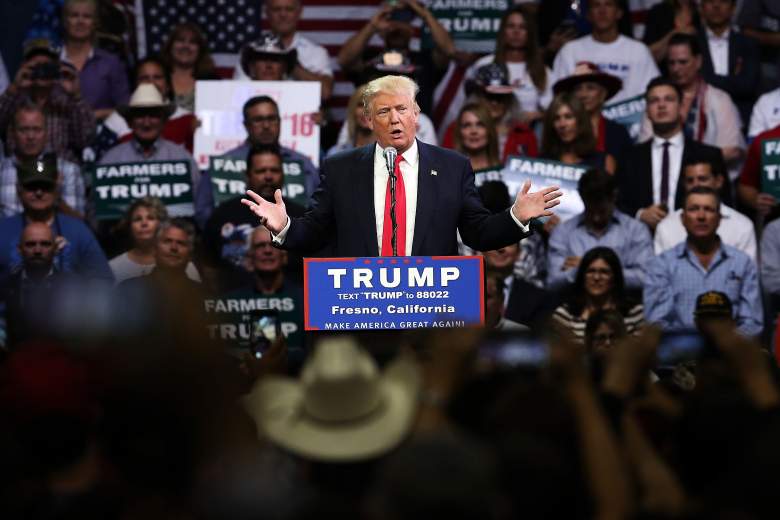 Donald Trump told voters on Friday that the California drought is actually a government conspiracy to deprive them of water.