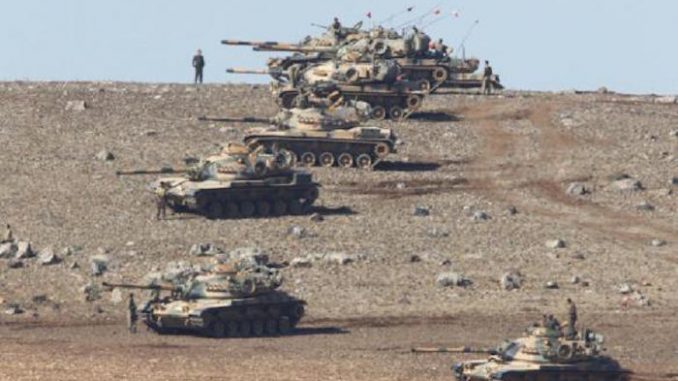 Turkey cross the border into Syria, prompting fears of a Russia-Turkey war