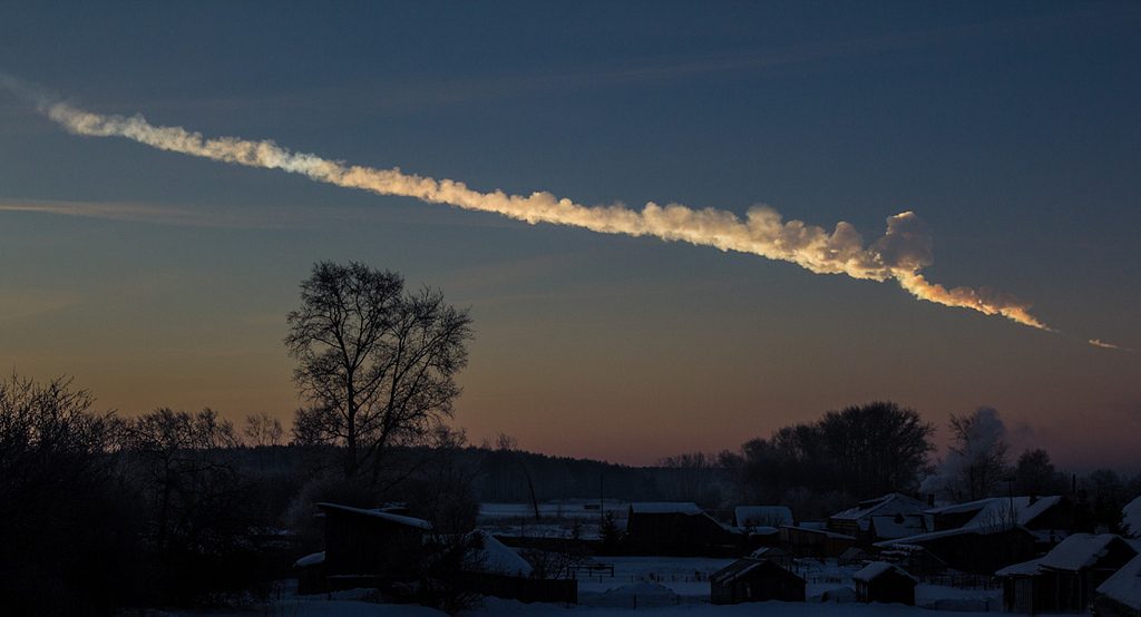 Russia say that the supposed meteor in Chelyabinsk was actually a new type of U.S. weapon