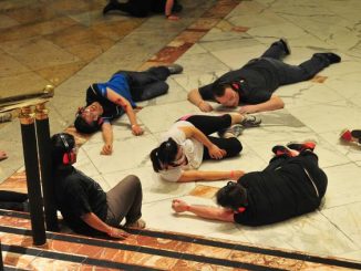 Police Simulate Terror Attack At Manchester Shopping Centre