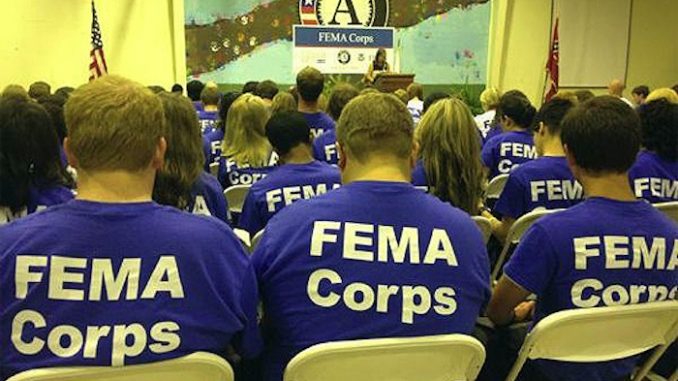 FEMA activate civilian corps, indicating that something big is about to occur