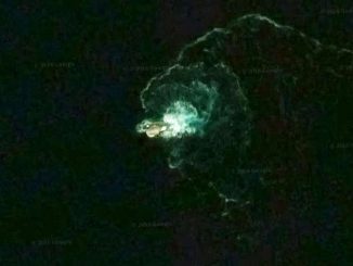 'Sea monster' spotted on Google Earth