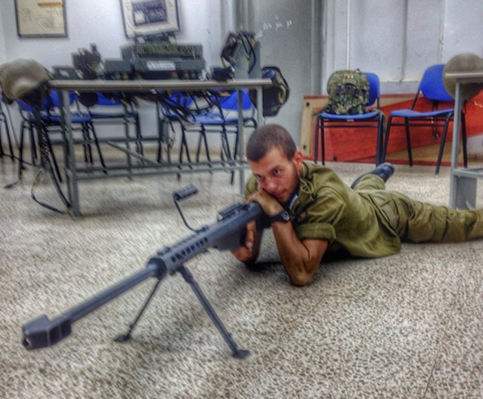 An IDF soldier has been sentenced to 30 days in jail after he was caught bragging about killing 13 Palestinian children in one day.