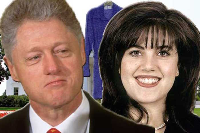 Monica Lewinsky had to wait in line before having sex with Bill Clinton