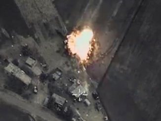 Russia destroy ISIS in northern Syria