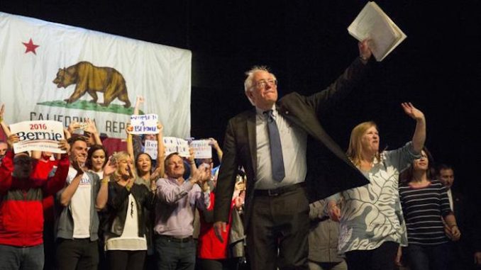 Bernie Sanders set to win the California vote this Tuesday