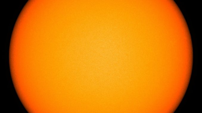 Scientists concerned as Sun goes completely blank for first time in 100 years