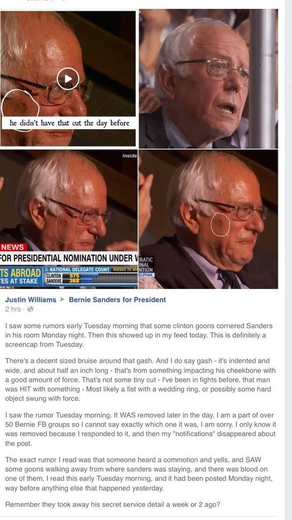 Beaten-Bernie