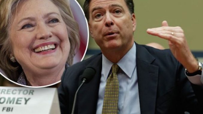 Congress call for prosecution of FBI director James Comey over his ties to Clinton Foundation