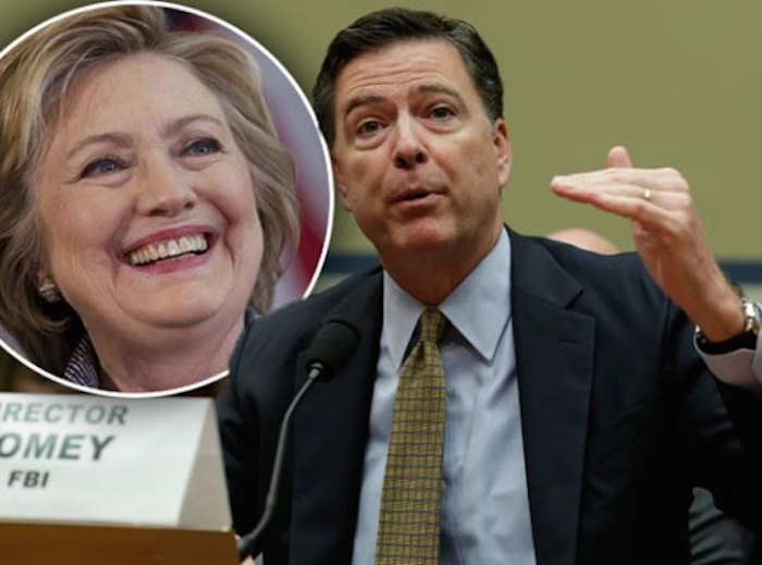 Congress call for prosecution of FBI director James Comey over his ties to Clinton Foundation