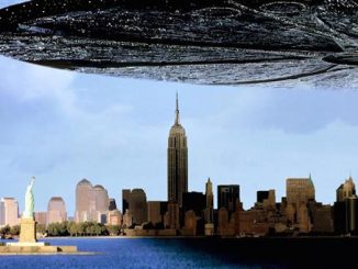 City stunned as Independence Day UFO hovers in the sky for 10 hours