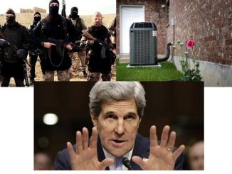 Secretary of state John Kerry claims air conditioners are a bigger threat than ISIS