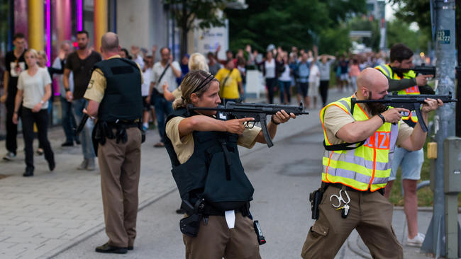 Manhunt Underway In After At Least 6 Killed In Munich Shooting