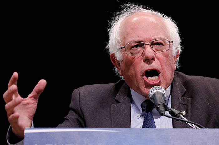 Bernie Sanders announces his bid for presidency at DNC