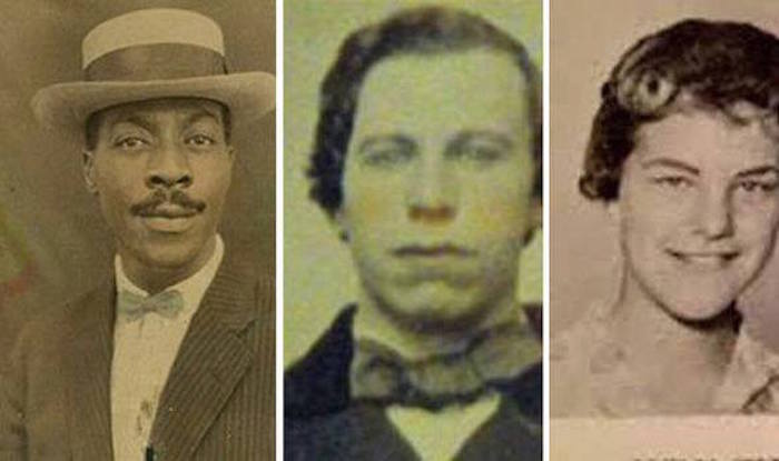 The remarkable similarities between these famous faces and their historical twins have left many conspiracy theorists convinced time travel exists and these celebrities have travelled back in time.