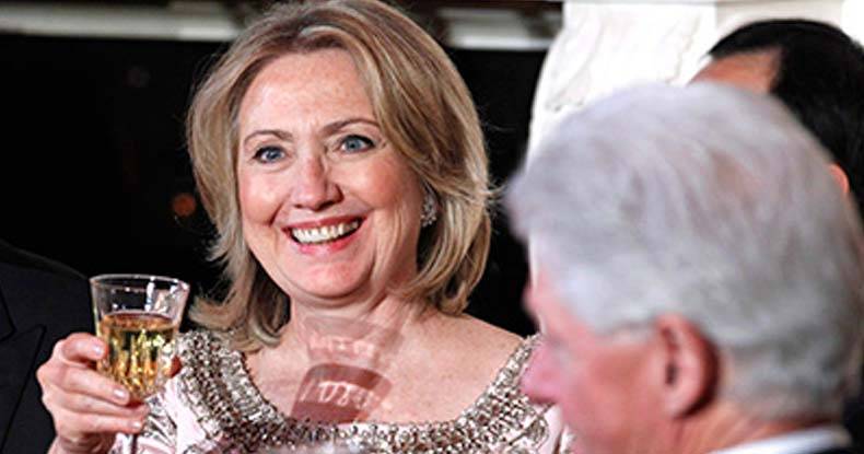 Rothschild hosts a $100,000 per head dinner for future chosen President Hillary Clinton