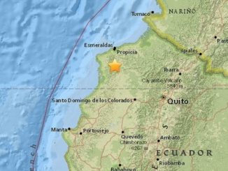 Two Powerful Earthquakes Strike Coast Of Ecuador