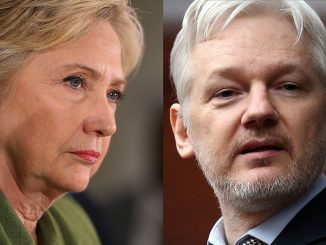Assange says that Wikileaks emails show that Hillary Clinton funded ISIS in Syria in order to oust President Assad