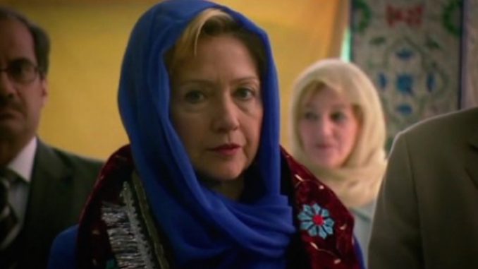 Hillary Clinton's secret meeting with senior Muslim Brotherhood officials captured on video