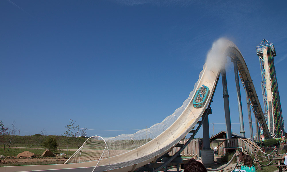 water slide