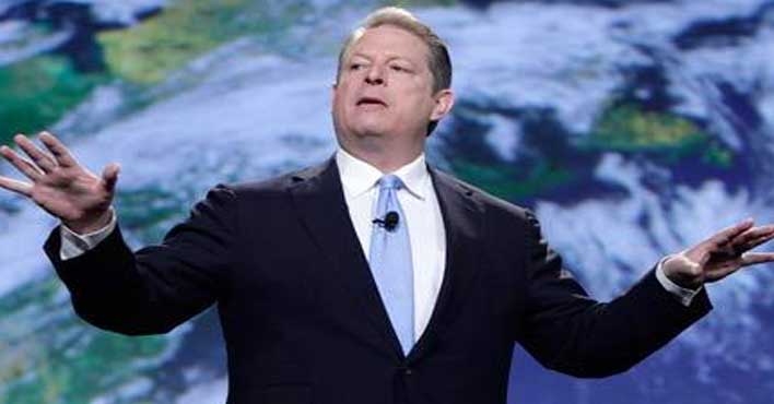 George Soros bribed Al Gore with millions of dollars to lie about global warming
