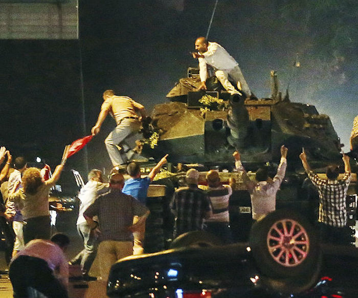 90% of Turkish citizens believe the recent coup attempt was orchestrated by the U.S. government