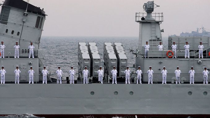 Chinese Navy Carries Out Combat Drills In Sea Of Japan