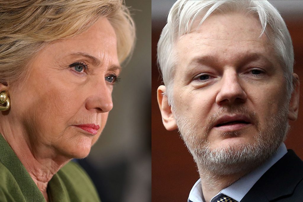 Julian Assange says the Department of Justice (DoJ) investigation of Hillary Clinton "set a new standard" and the WikiLeaks founder is now demanding the precedents set by the DoJ should be applied to their never ending case against him.