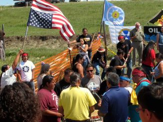 US government cut off water supply to native Americans